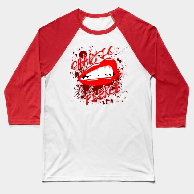 CHAOTIC FIERCE Baseball T-Shirt by RoodCraft